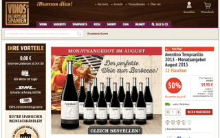 Vinos Angebot August 2015