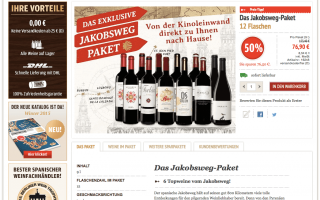 Jakobsweg Weinpaket
